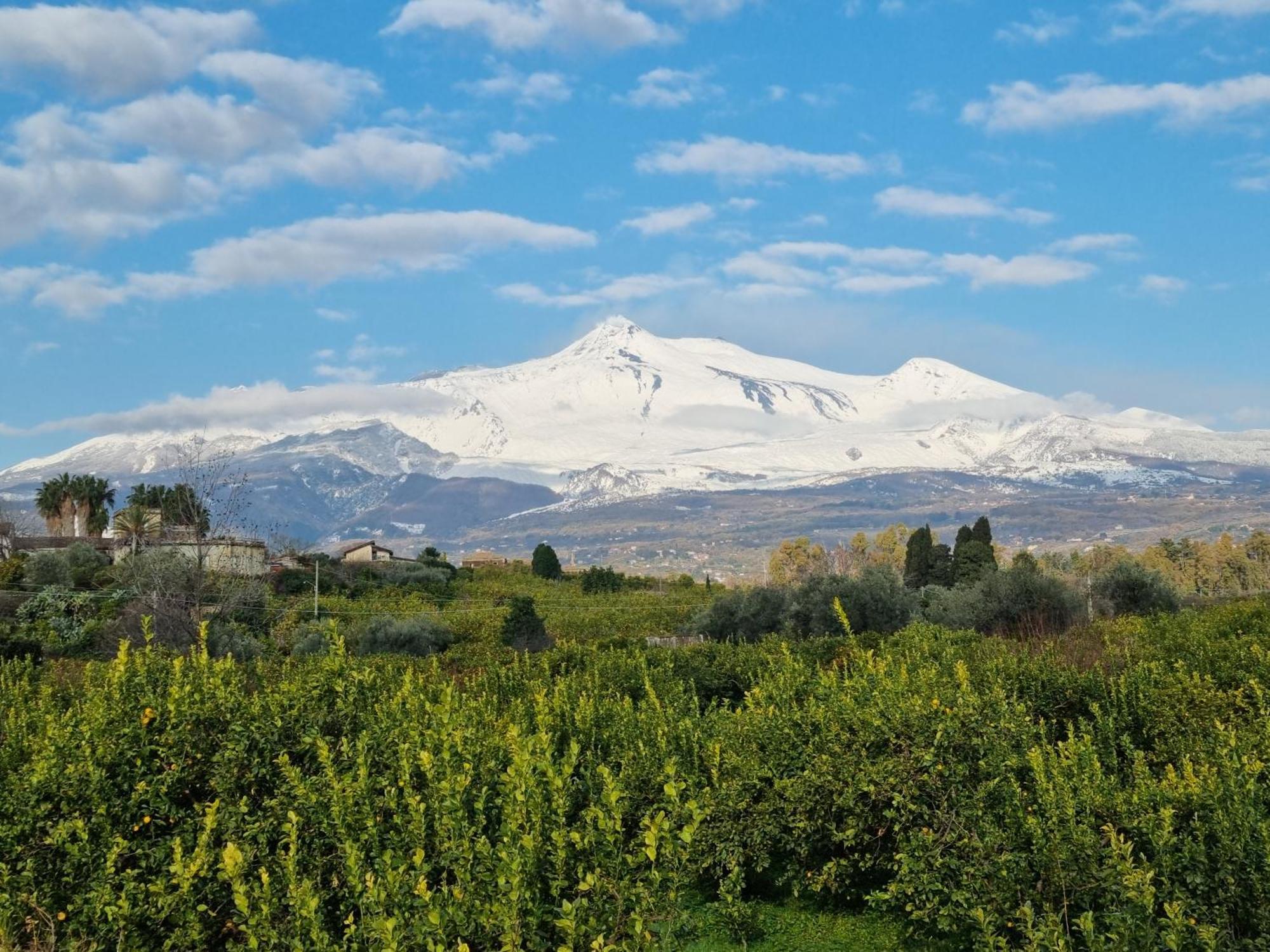 Luxury Relaxing Home With Heated Pool Near Catania, Taormina, The Sea And Mount Etna جاري المظهر الخارجي الصورة